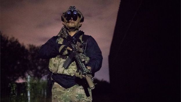 EE. UU. ya ha desplegado a agentes de la Unidad Táctica de Patrullaje Fronterizo en Brownsville, Texas. REUTERS