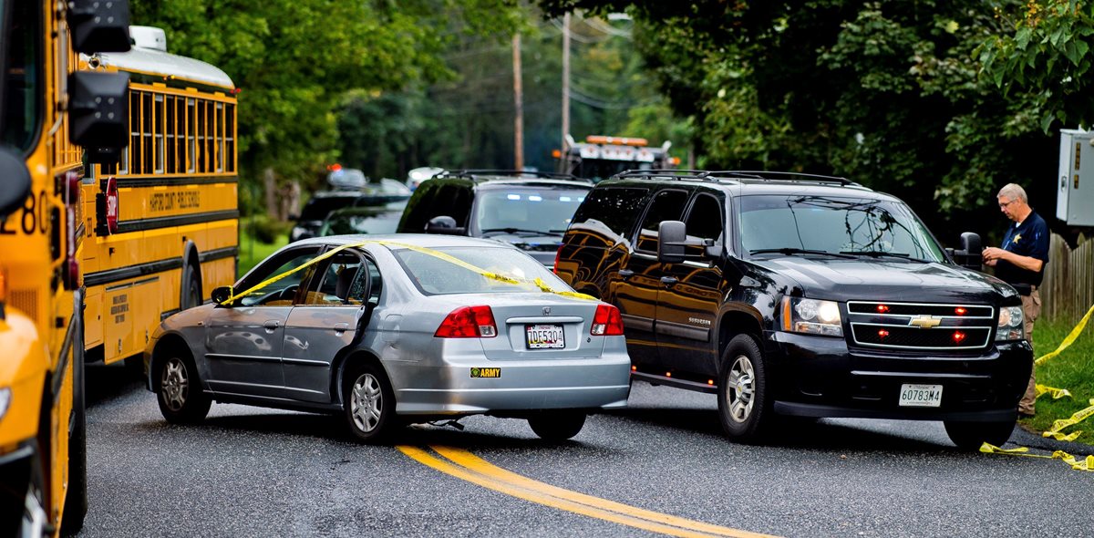 Varios muertos y heridos en un tiroteo producido en Maryland, EE.UU. (Foto Prensa Libre: EFE)