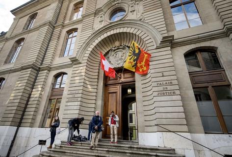 Tribunal Criminal de Ginebra. (Foto Prensa Libre: AFP)