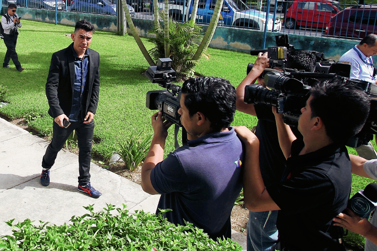 Marco Tulio Ciani, captado en el Proyecto Goal. (Foto Prensa Libre: Carlos Vicente)