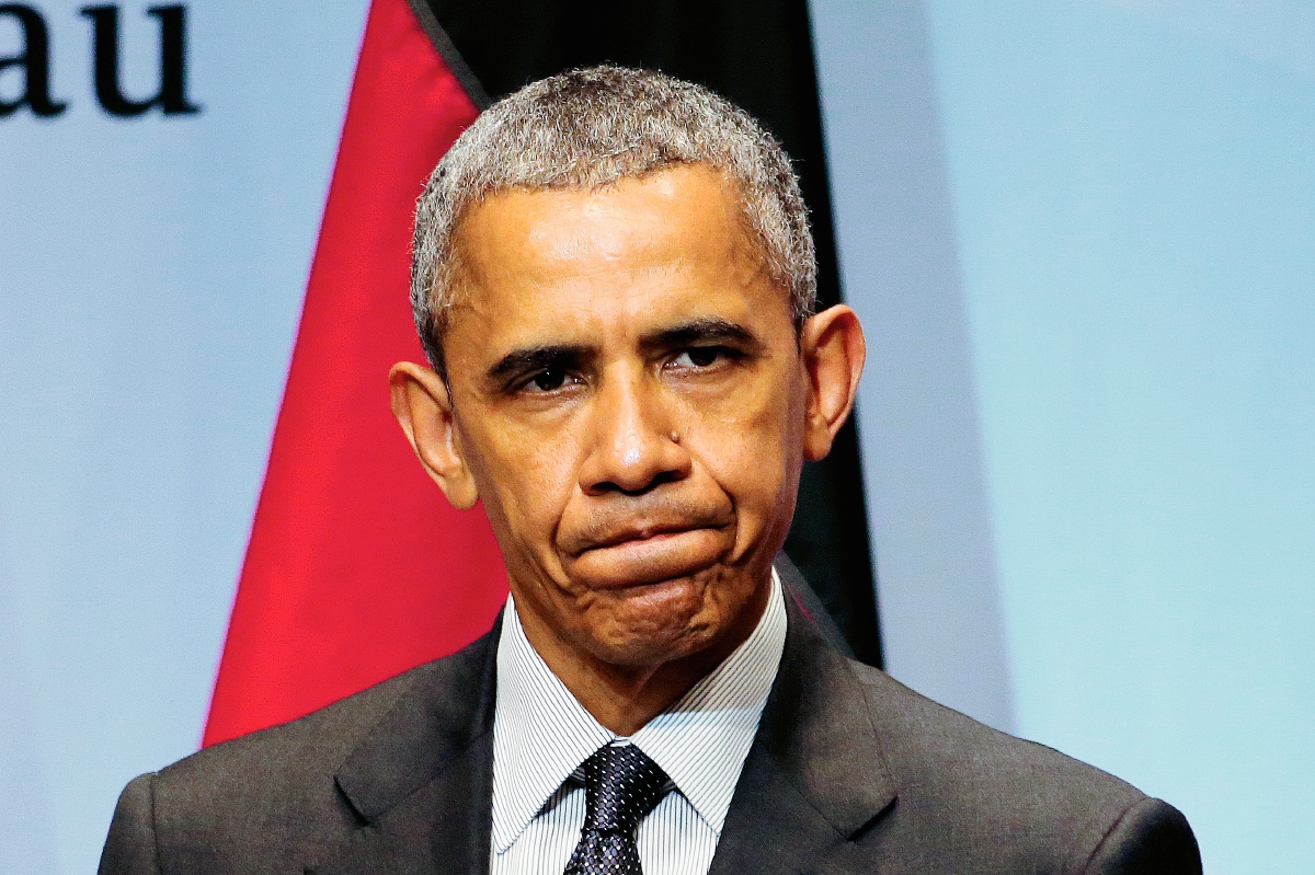 Barack Obama habla durante una conferencia de prensa al término de la cumbre del G-7 en Alemania. (Foto Prensa Libre:AP).