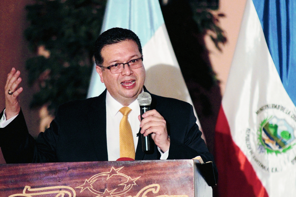El alcalde de Quetzaltenango Jorge Barrientos Pellecer buscará la continuidad en el puesto. (Foto Prensa Libre: Carlos Ventura)