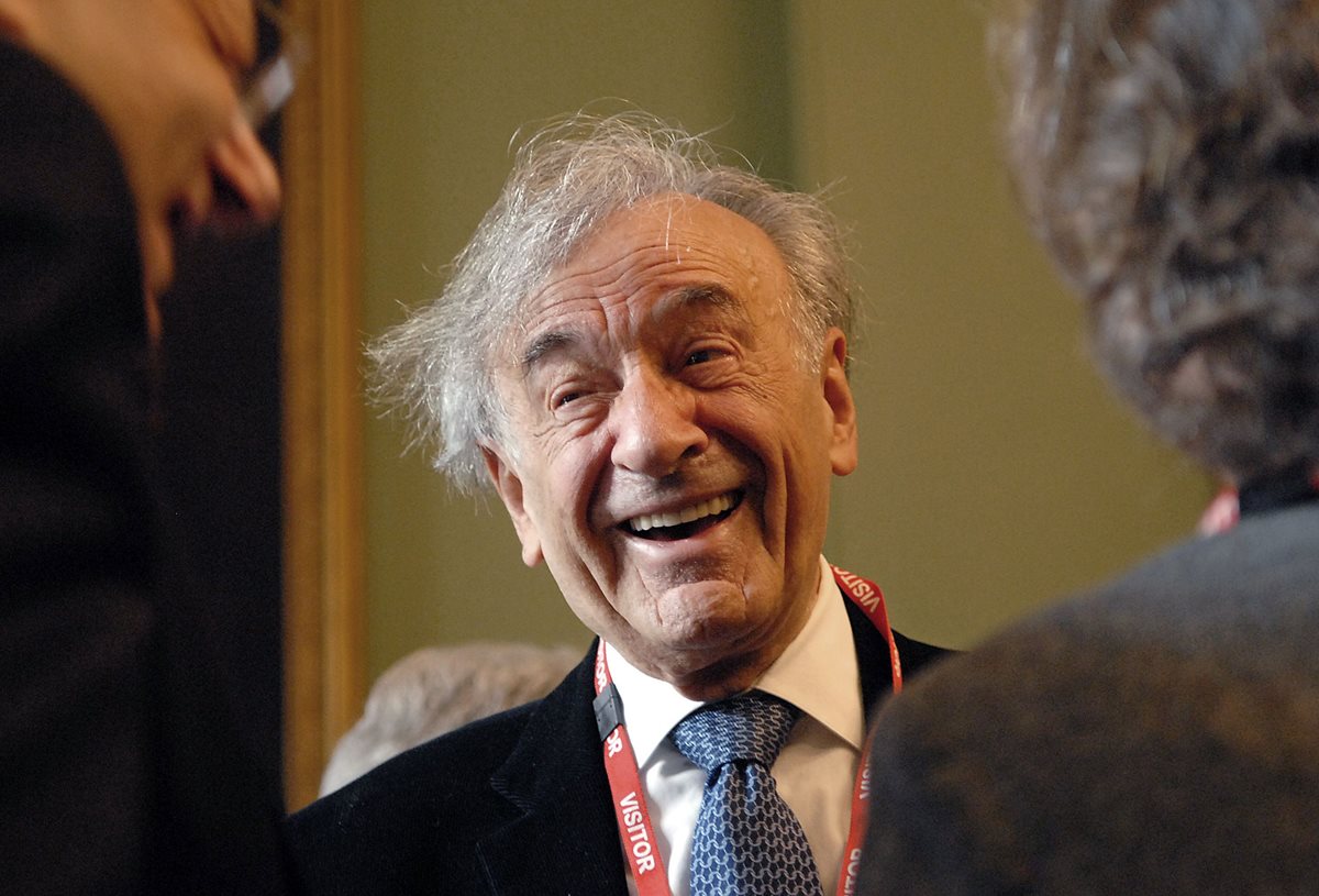 El nóbel de la paz Elie Wiesel, en una fotografía de noviembre del 2006. (Foto Prensa Libre: AFP).
