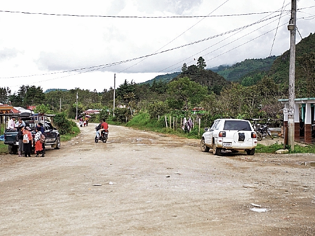 En el tramo final se observa el mayor atraso y conflictividad social, en  Ixquisis, San Juan Ixcoy, Huehuetenango. (Foto Prensa Libre: Juan Carlos Rivera)