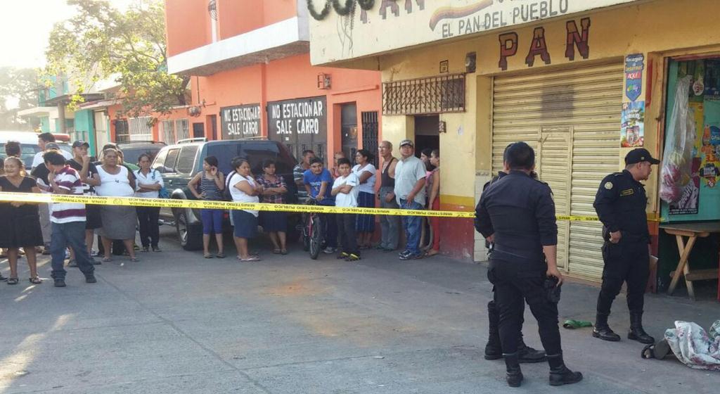 Dependiente de tienda muere baleado en Santa Lucía Cotzumalguapa