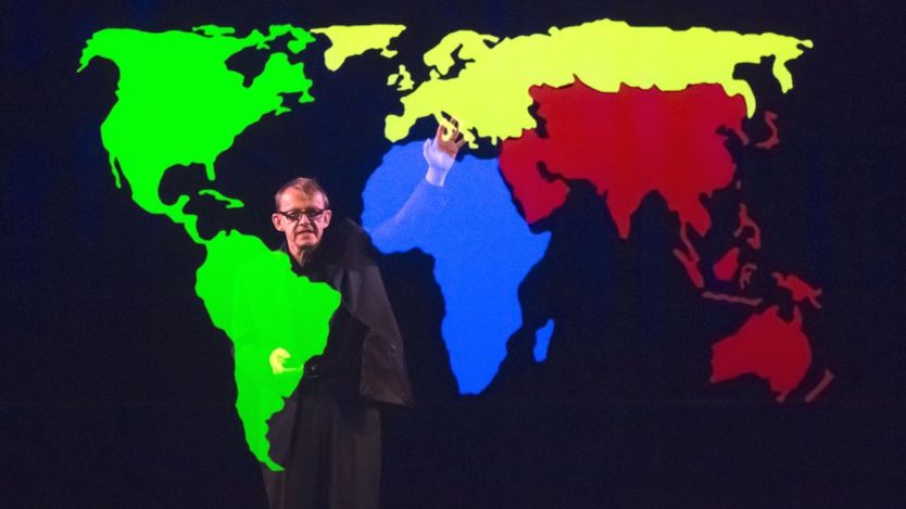 El sueco Hans Rosling, un "revolucionario" de las estadísticas.
