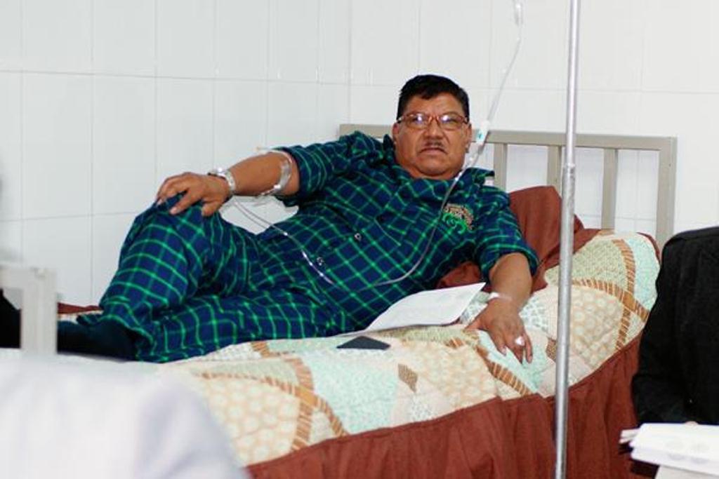 El alcalde de Tejutla, San Marcos, Humberto Gómez Pérez, fue capturado, sindicado de varios delitos. (Foto Prensa Libre: Hemeroteca PL)