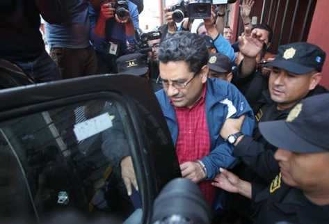 Rodolfo Lázaro al momento de su captura en diciembre de 2013. (Foto Prensa Libre: Archivo)