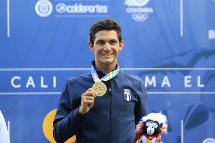 Charles Fernández conquistó la segunda medalla de oro para Guatemala, en pentatlón moderno, en los Juegos Centroamericanos y del Caribe de Barranquilla 2018.