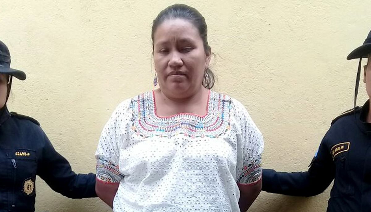 María Magdalena Cuc es señalada de tres delitos. (Foto Prensa Libre: Dony Stewart).