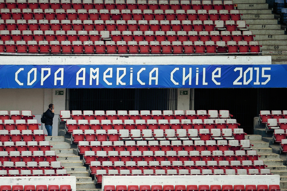 Los estadios de la Copa América ya están listos para albergar el torneo que durará un mes. (Foto Prensa Libre: AP)