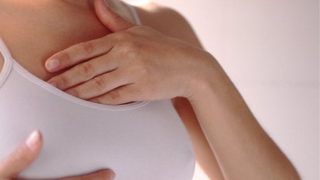 La media de proyección del pezón de la mujer es de 0.9 cm hacia afuera. (Foto, Science Photo Library)