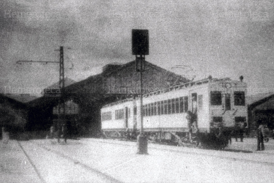 Ferrocarril de los Altos en una de las estaciones. (Foto: Hemeroteca PL)