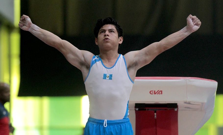 El atleta guatemalteco Jorge Vega mantiene varios objetivos para alcanzar la meta de participar en los Juegos Olímpicos de Tokio 2020. (Foto Prensa Libre: Comité Olímpico Guatemalteco)