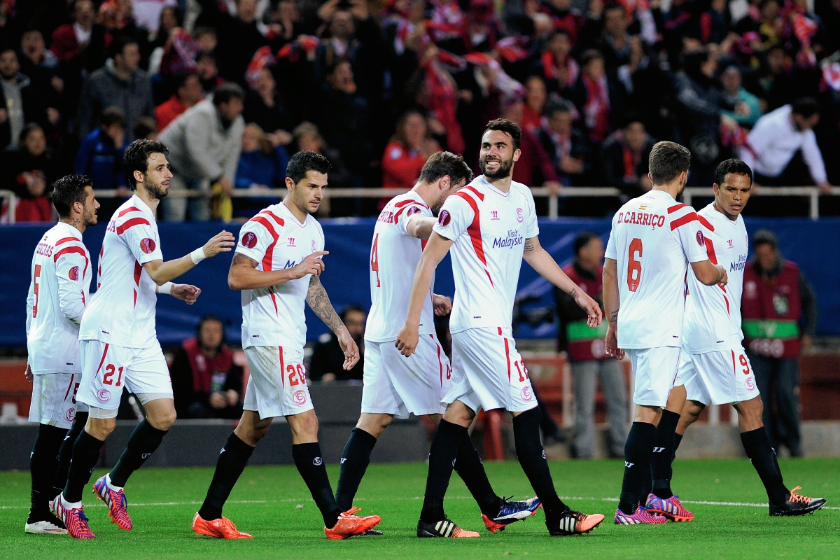 El Sevilla lleva una mínima ventaja que deberá aprovechar si no quiere complicarse en Alemania. (Foto Prensa Libre: AFP)