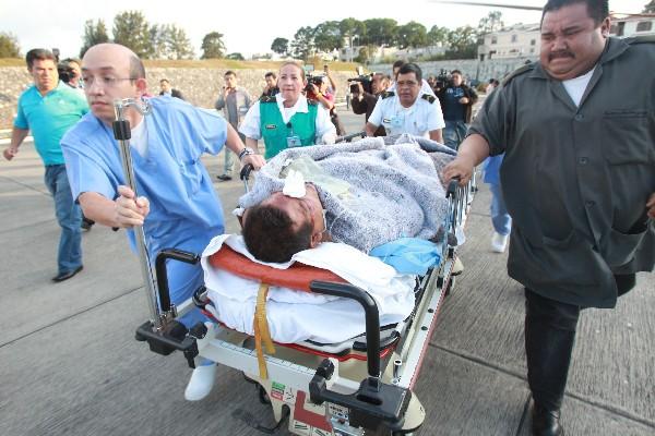 EL Gobernador de Quiché fue trasladado al Hospital Militar.