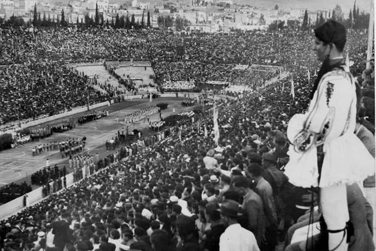 Apertura de los Juegos Olímpicos de Atenas en 1896. (Foto: Hemeroteca PL)