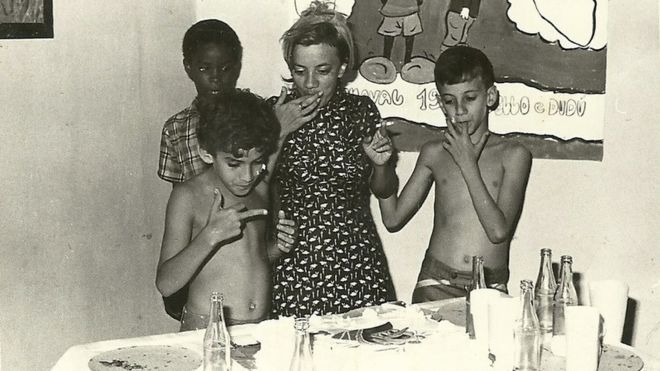 Marília Guimarães y sus hijos vivían en la clandestinidad cuando decidió ir a Cuba. (Foto: Archivo personal)