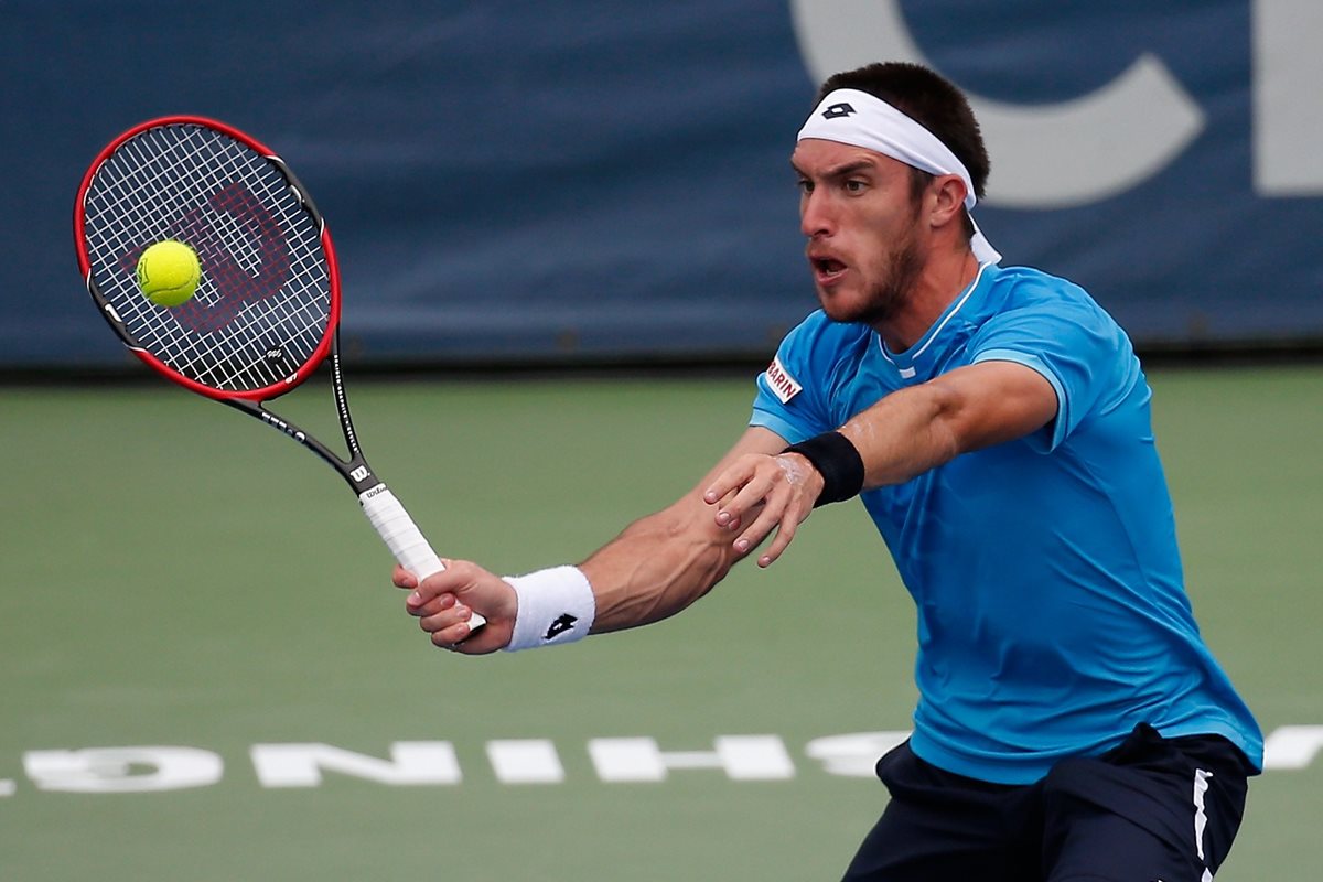 Leonardo Mayer venció al surcoreano Chung Hyeon. (Foto Prensa Libre: AFP).