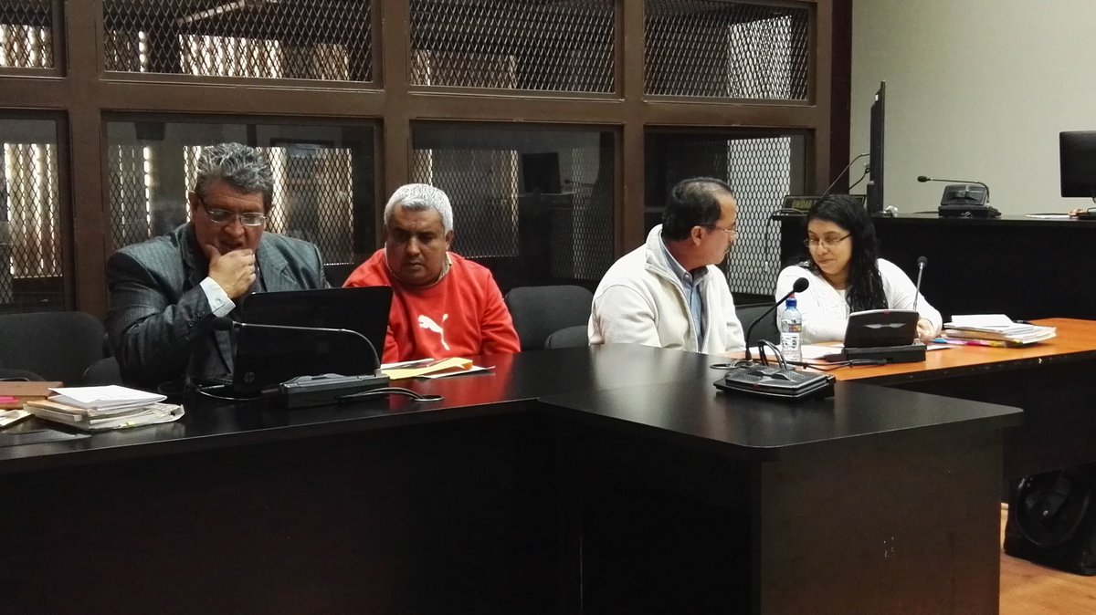 Ministerio Público presentó escuchas telefónicas que vinculan a Byron Leonel Linares y Nazario Arana Navas en caso La Línea. (Foto Prensa Libre: Jerson Ramos)