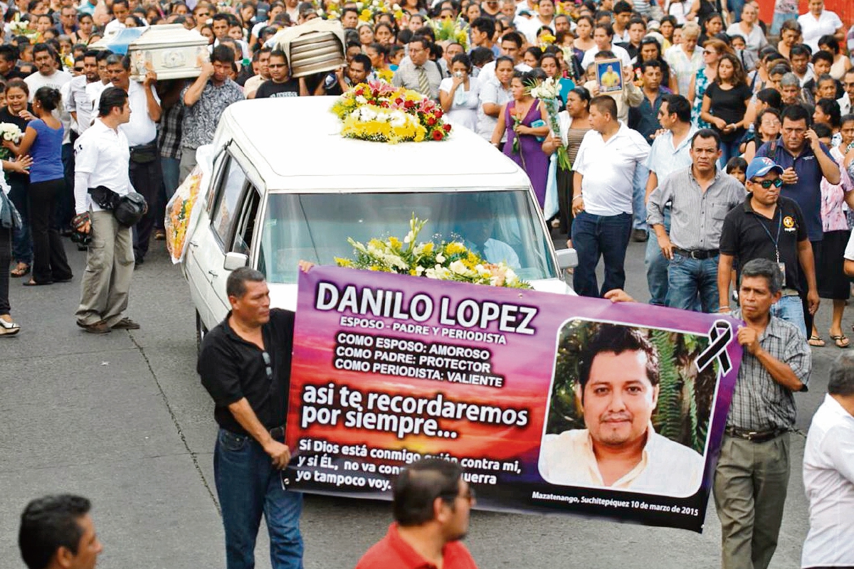 EL TRABAJO que Danilo López, corresponsal de Prensa Libre, realizó en la provincia y su don de servicio fueron exaltados en homenajes póstumos.
