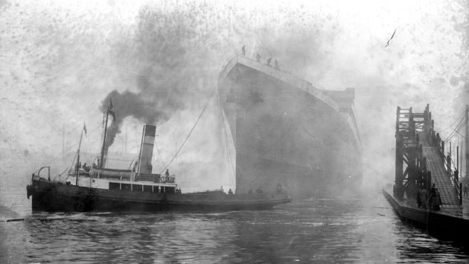 El Britannic era parte de la flota más lujosa y más grande de la época, la clase Olympic. (GETTY IMAGES)