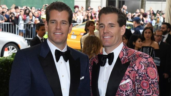 Los Winklevoss compraron el 1% de los bitcoin que había en circulación en el año 2013. Hoy son multimillonarios. GETTY IMAGES