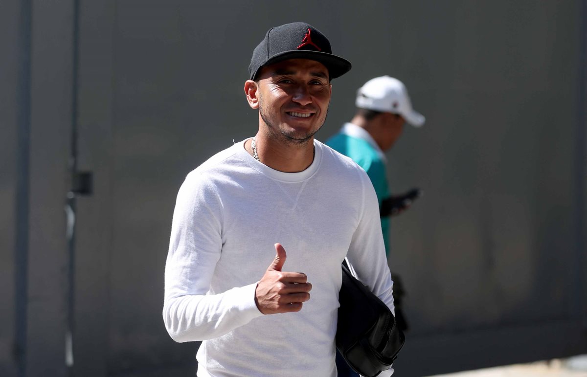 Rubén Darío Morales fue determinante para Comunicaciones en la última jornada de la fase de clasificación del Apertura 2018. (Foto Prensa Libre: Carlos Vicente)