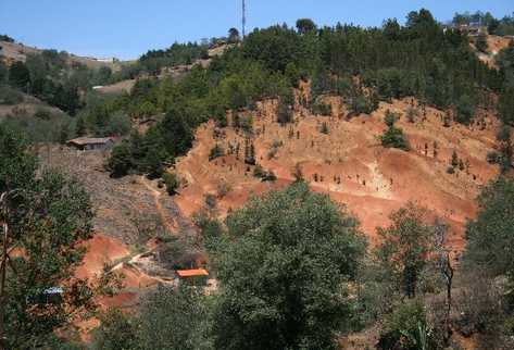 cerro de Huehuetenango ha quedado casi sin árboles,   por la tala inmoderada, ya que no hay control   de las autoridades.