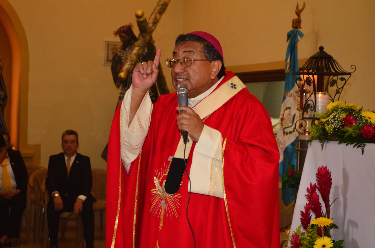 El arzobispo Metropolitano, Óscar Julio Vian Morales. (Foto Prensa Libre: Hemeroteca PL)
