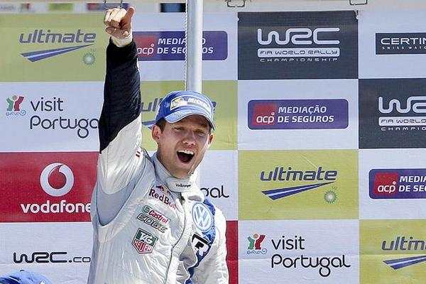 Ogier sigue demostrando su hegemonía en Portugal. (Foto Prensa Libre: EFE)