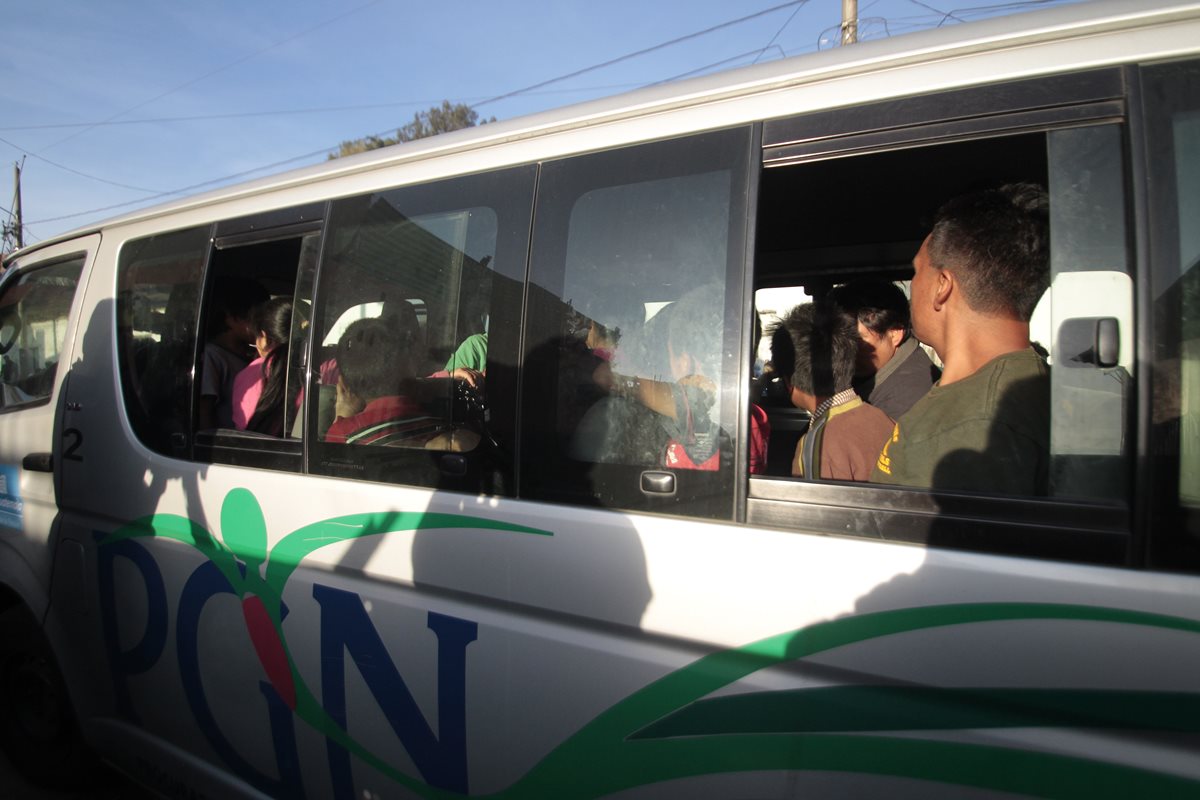 25 niños fueron rescatados por la PGN en un operativo en las zonas 1 y 8. (Foto: Hemeroteca PL)