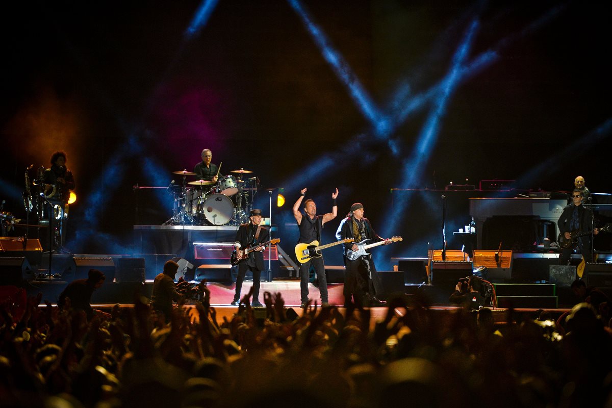 Rock in Río ha recibido la visista de Bruce Springsteen. (Foto Prensa Libre: AFP)