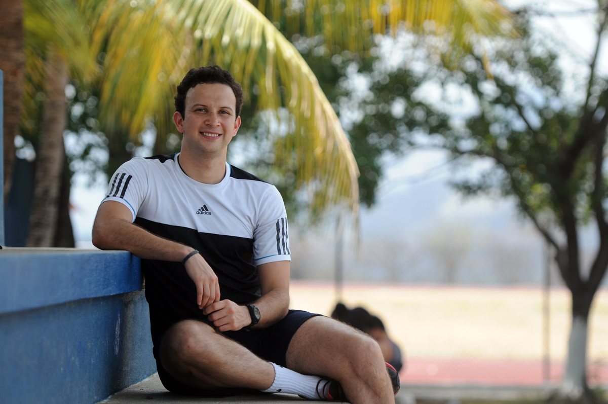 El zacapaneco, Kevin Cordón, recibió la notificación oficial de su clasificación a los Juegos Olímpicos de Río de Janeiro este jueves. (Foto Prensa Libre: Fernando López)