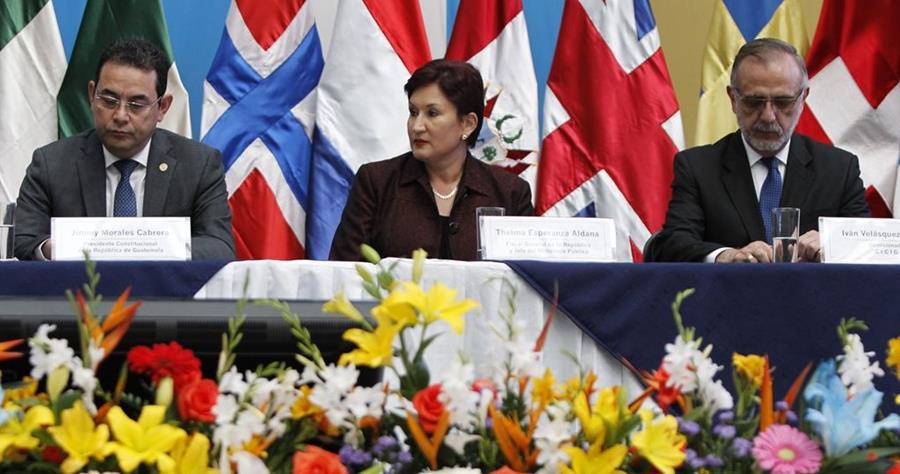 La relación entre el presidente Jimmy Morales y autoridades del MP y Cicig es más tensa, luego de darse a conocer la reunión que el mandatario sostendrá con el secretario de la ONU. (Foto HemerotecaPL)