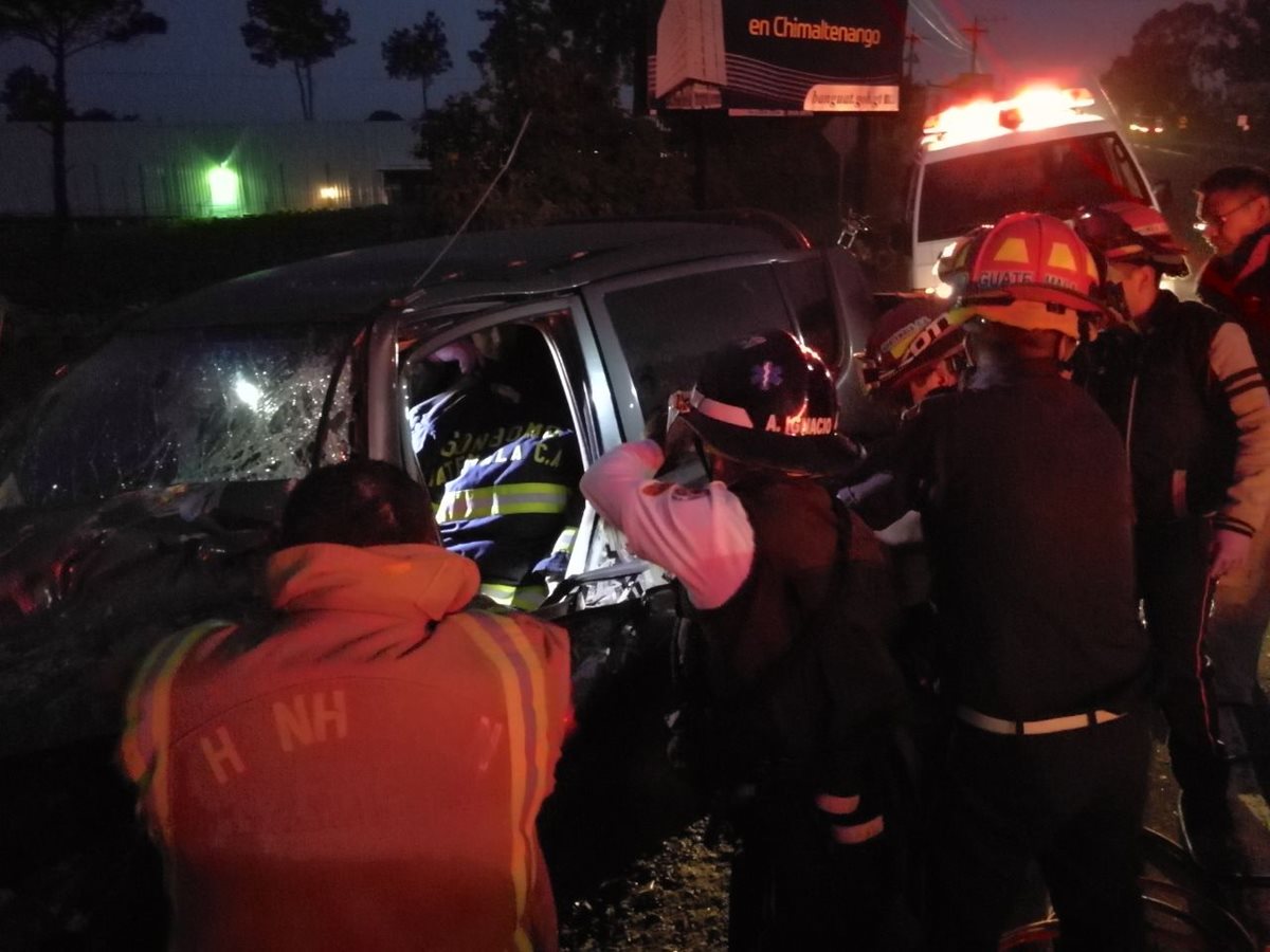 Víctor Parada Meléndrez fue trasladado al Seguro Social de Chimaltenango. (Foto Prensa Libre: Julio Román)