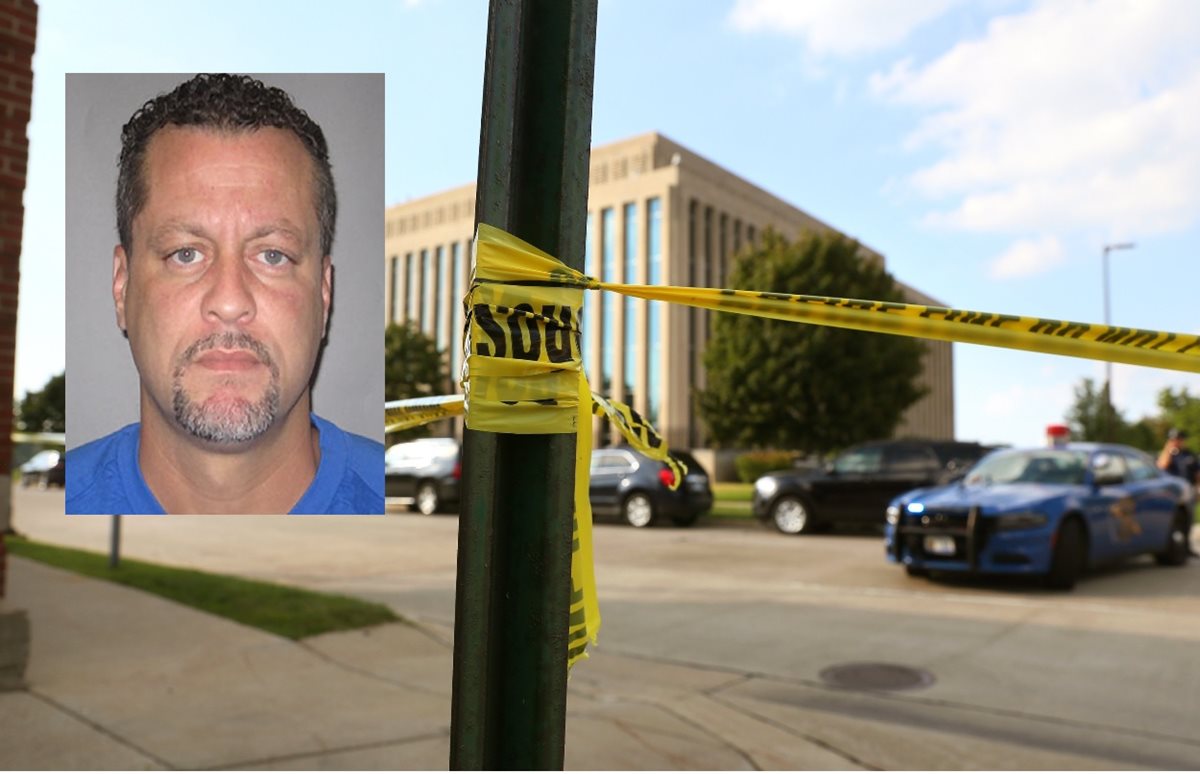 Larry Darnell Gordon mató a dos policías en una corte de Michigan. (Foto Prensa Libre: AP)