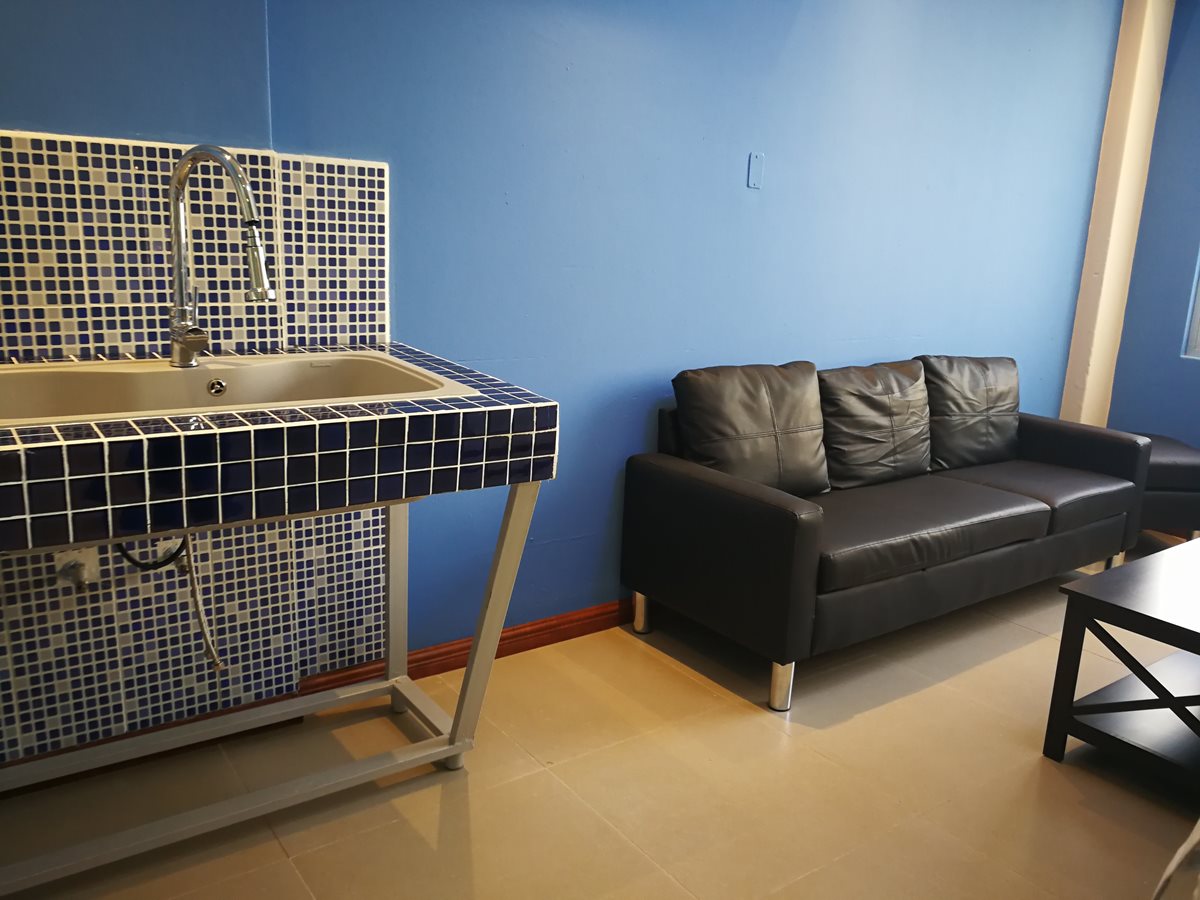 La clínica tiene una sala de espera. (Foto Prensa Libre: Ana Lucía Ola)