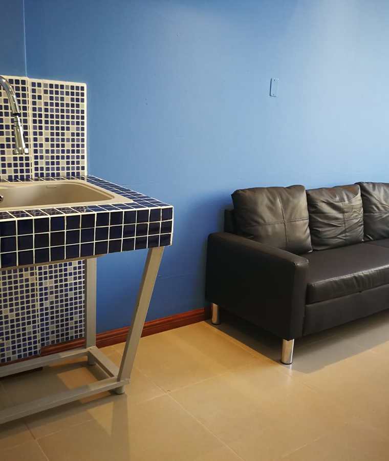La clínica tiene una sala de espera. (Foto Prensa Libre: Ana Lucía Ola)