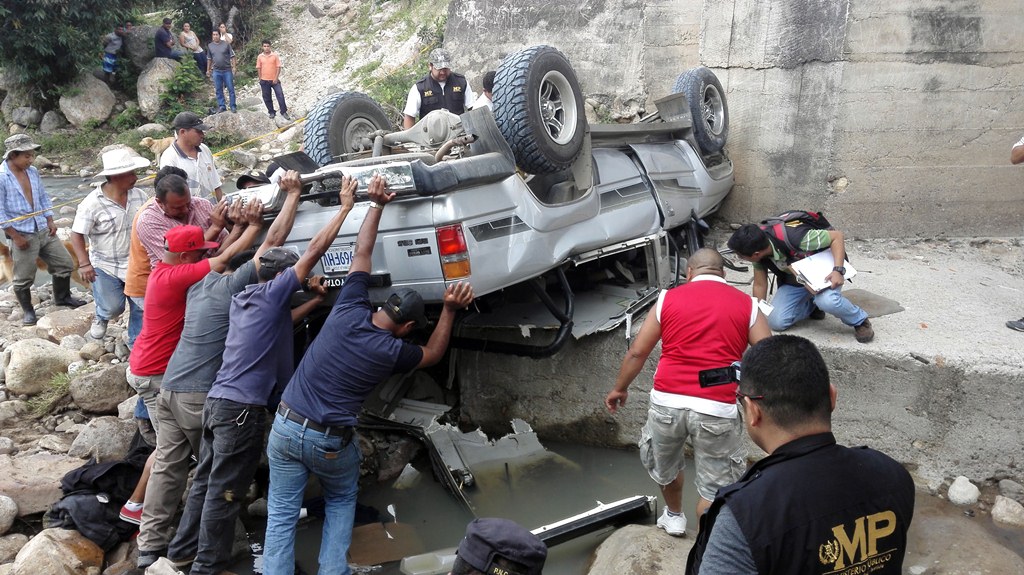 Lugar donde murieron los dos hermanos en el límite entre Jalapa y Monjas. (Foto Prensa Libre: Hugo Oliva)