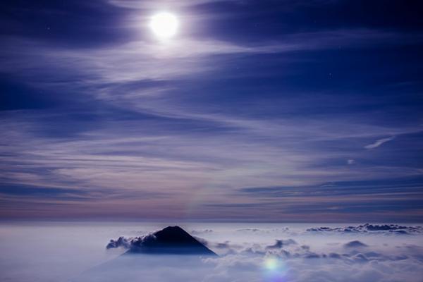 Volcan de agua vista de un punto alto en Guatemala. (Foto Prensa Libre; Herbert Burrión)<br _mce_bogus="1"/>
