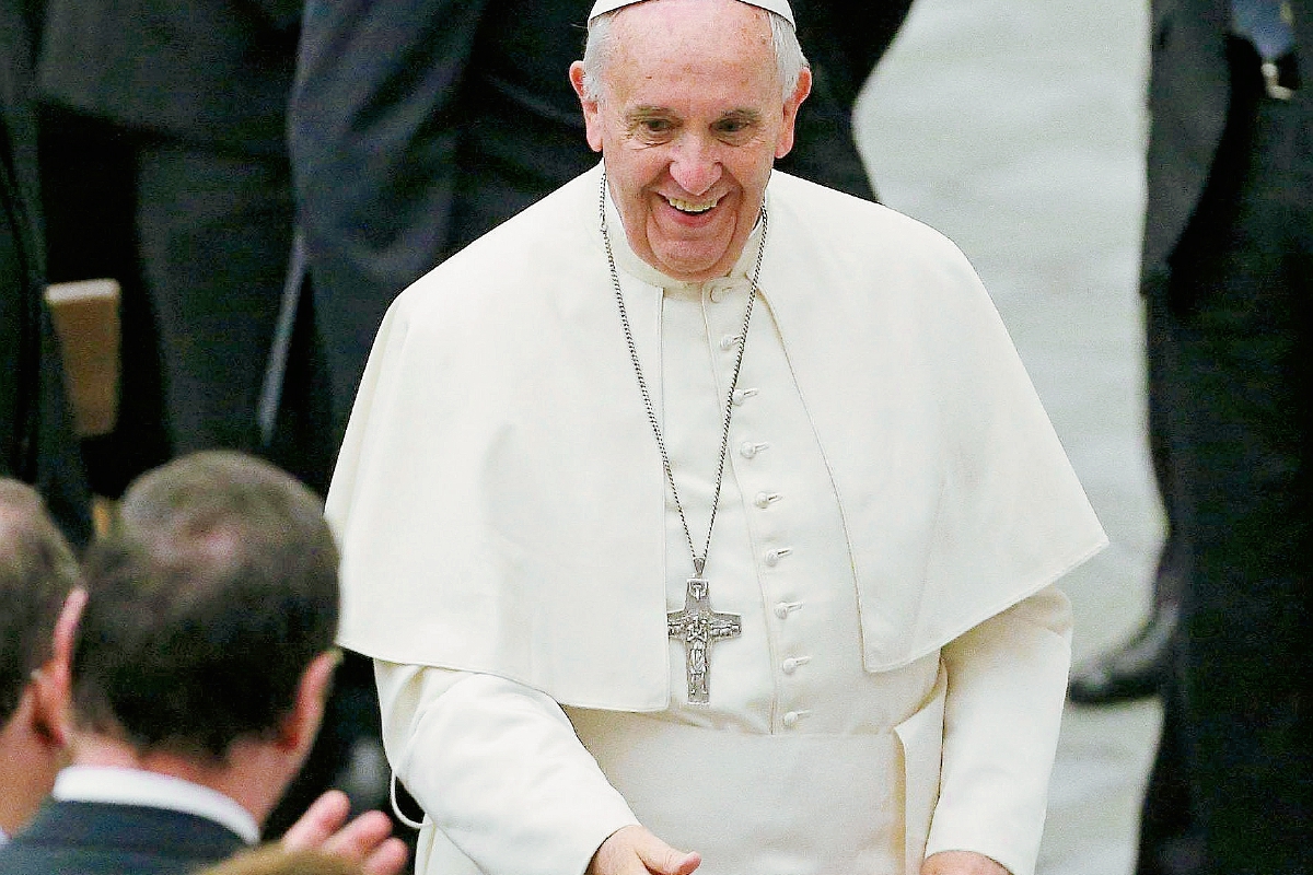 El papa Francisco envió hoy la carta a El Salvador. (Foto Prensa Libre: EFE).