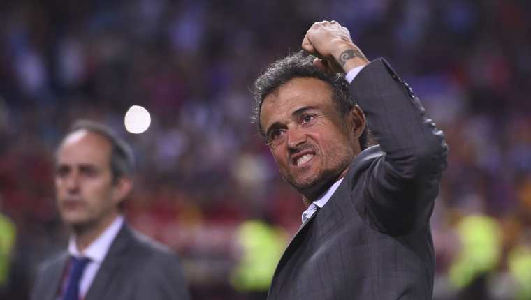 Luis Enrique Martínez dirigirá a la selección de España durante los próximos dos años. (Foto Prensa Libre: AFP)