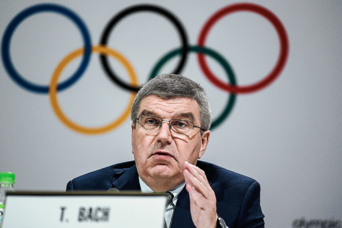 Bach insiste en que la renuncia de Boston afecta a los Juegos Olímpicos. (Foto Prensa Libre: AFP)