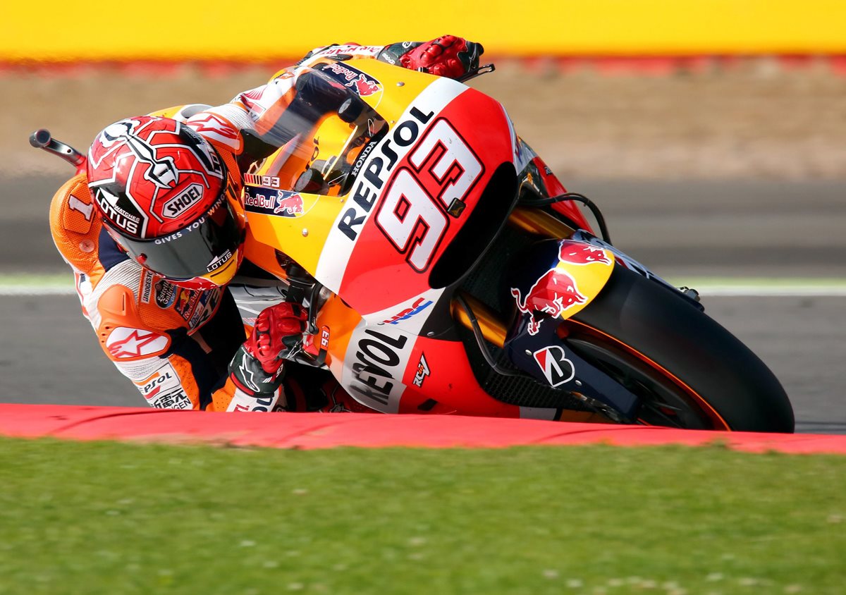Marc Márquez va por un nuevo triunfo en MotoGP. (Foto Prensa Libre: EFE)