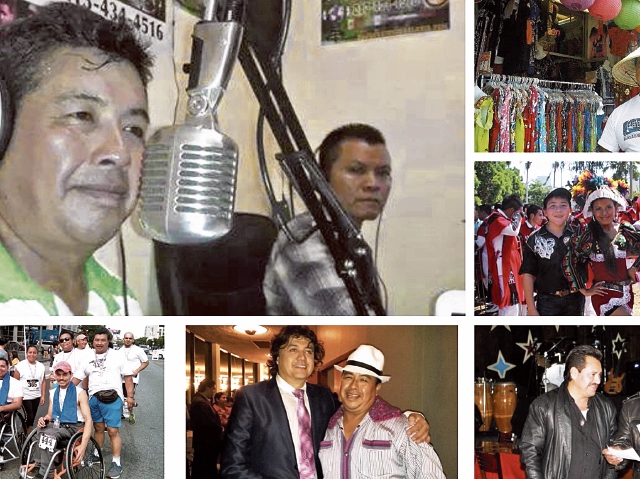 El Polifacético locutor es querido por los migrantes latinos en Los Ángeles, Estados Unidos.