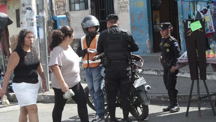 Con los operativos se recuperan las áreas afectadas por los asaltos, aseguran autoridades policiales. (Prensa Libre: Hemeroteca PL)