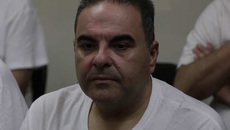 Elías Antonio Saca reacciona durante quinto día de juicio (Foto Prensa Libre: EFE)