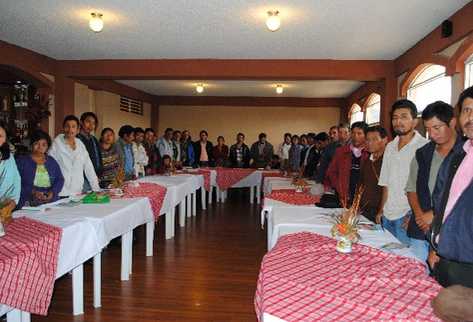 Alcaldes electos de 12 municipios de San Marcos se reúnen con líderes del pueblo mam.