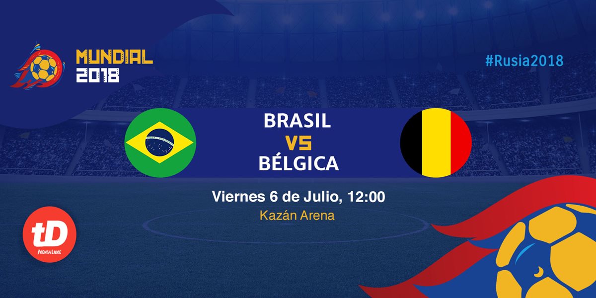 Minuto a minuto | Brasil vs Bélgica
